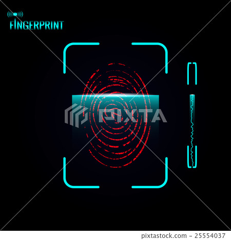 Fingerprint scanner 25554037