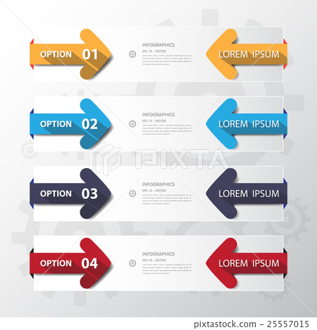 Design flat shadow step number banners /graphic Design flat shadow step number banners /graphic 25557015