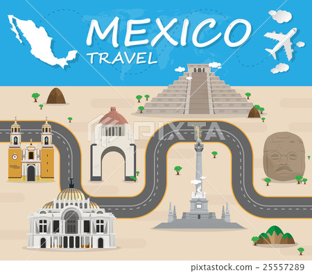 Mexico Landmark Global Travel And Journey. Mexico Landmark Global Travel And Journey. 25557289