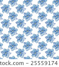 Watercolor flowers seamless pattern. 25559174