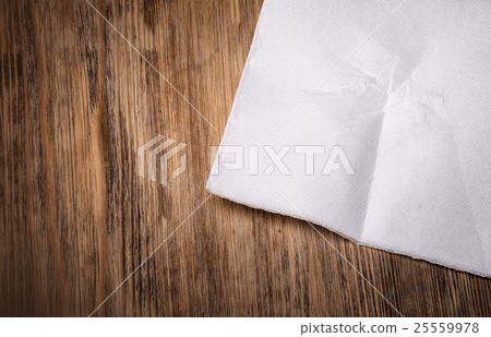 white paper napkin 25559978