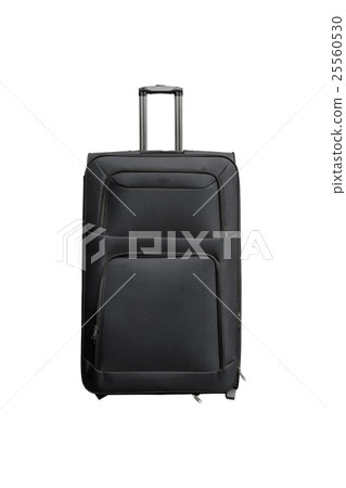 Big luggage trolley isolated Big luggage trolley isolated 25560530