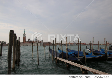 Gondola and San Marco canal Gondola and San Marco canal 25562646