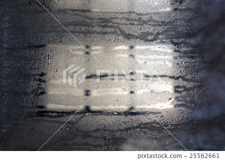 Condensation on glass Condensation on glass 25562661