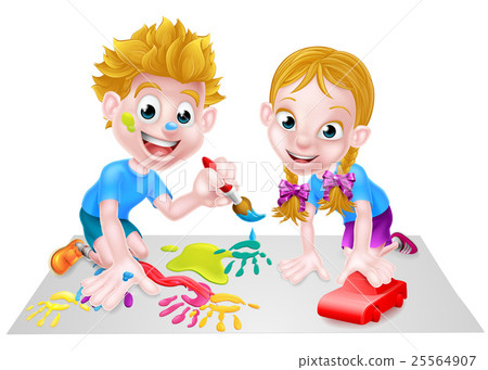 Children Playing 25564907
