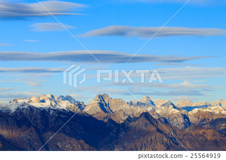Winter panorama from Monte Grappa, Italy Winter panorama from Monte Grappa, Italy 25564919