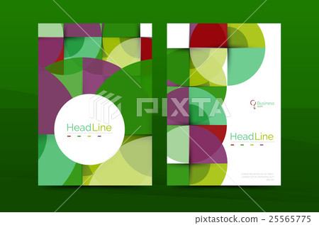 Business annual report cover design template 25565775