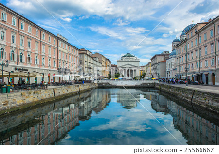 The Grand Canal in Trieste, Italy 25566667