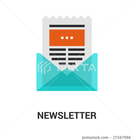 newsletter icon concept 25567066