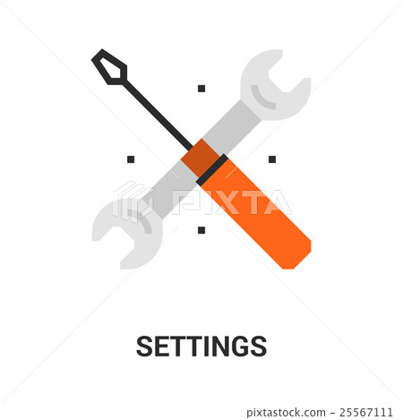 settings icon concept settings icon concept 25567111