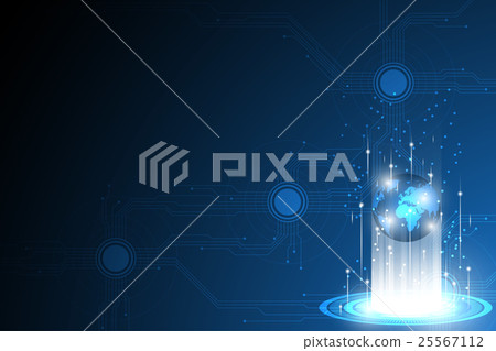 Vector abstract background technology innovation. 25567112