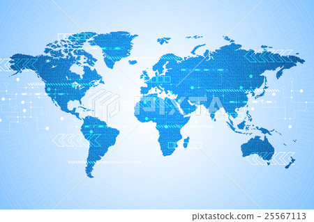 Vector abstract background technology innovation. 25567113