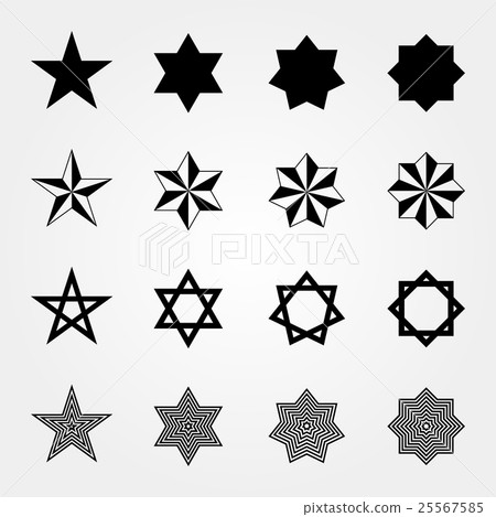 Graphic star type 02 25567585