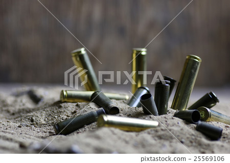 bullet in the sand 25569106