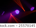 Purple and pink stage lights 25570145