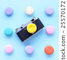 delicious French dessert macarons 25570172