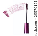 purple stroke of mascara 25570191