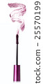 purple stroke of mascara 25570199