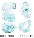smear paint of cosmetic products 25570210