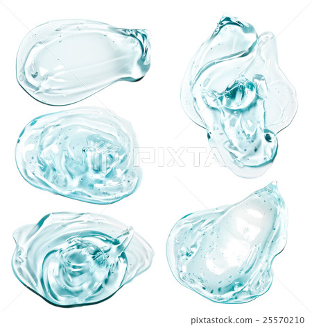 smear paint of cosmetic products 25570210
