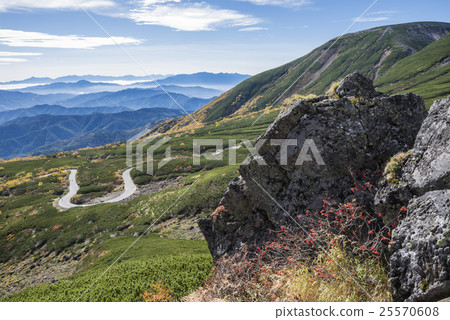 Norikura echo line in early autumn 25570608