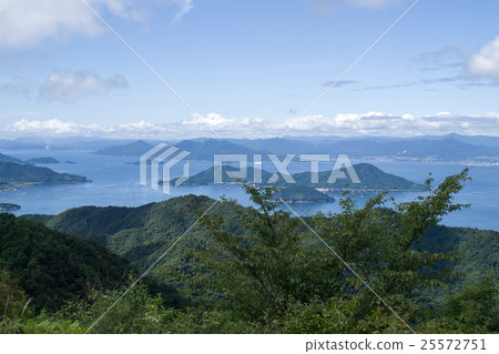 圖庫照片: 廣島灣 瀨戶內海 廣島