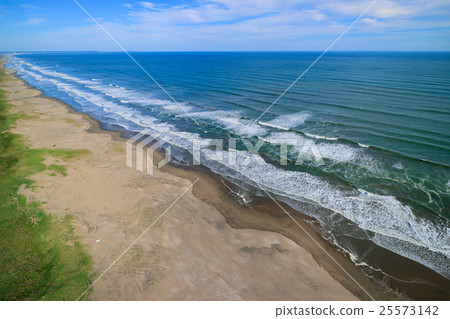 Aerial view of Kido beach beach area Aerial view of Kido beach beach area 25573142