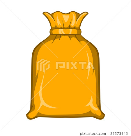 Packing bag icon, cartoon style 25573543