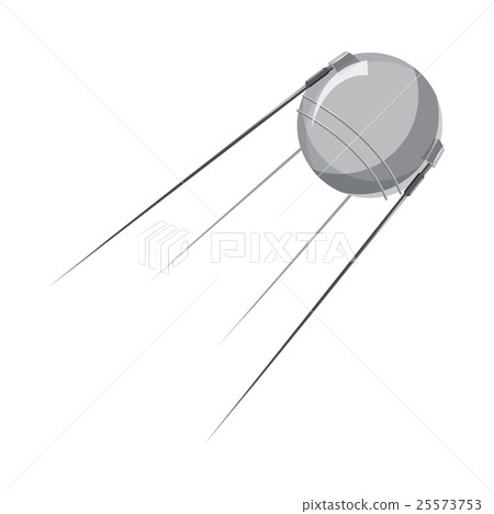 Artificial Earth satellite icon, cartoon style Artificial Earth satellite icon, cartoon style 25573753