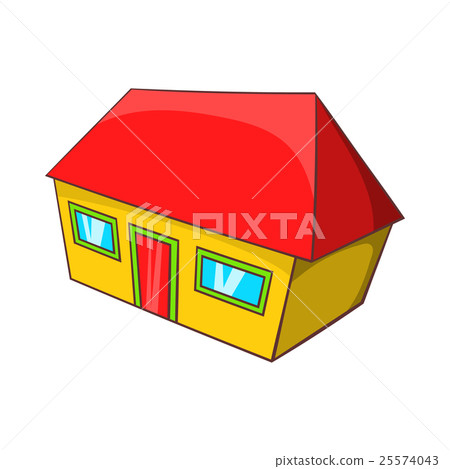Real estate icon, cartoon style Real estate icon, cartoon style 25574043