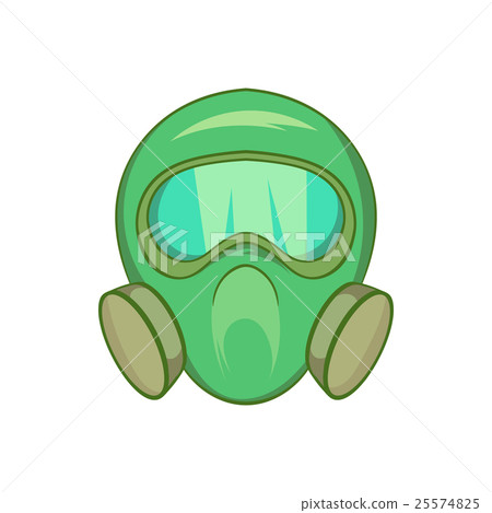 Gas mask icon, cartoon style Gas mask icon, cartoon style 25574825