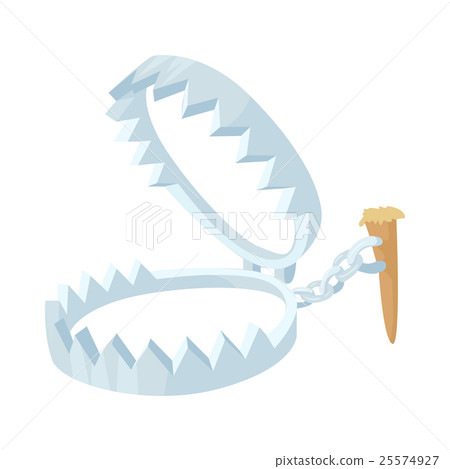 Trap icon, cartoon style 25574927