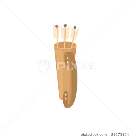 Quiver icon, cartoon style 25575104
