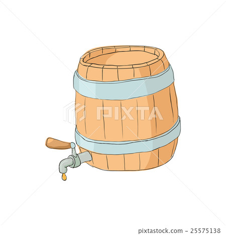 Barrel of beer icon, cartoon style Barrel of beer icon, cartoon style 25575138
