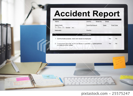Accident Injury Report Form Information Concept 25575247