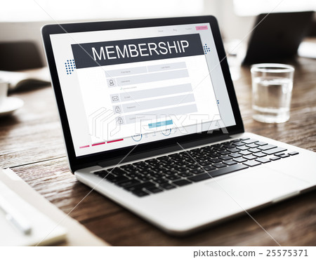 Membership Registration Follow Concept 25575371