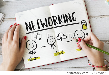 Global Communications Connection Social Media Networking Concept 25575846