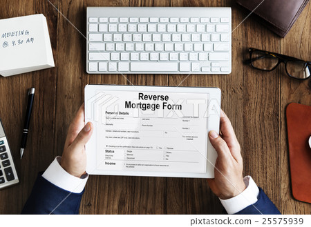 Reverse Mortgage Form Payslip Purchase Order Concept Reverse Mortgage Form Payslip Purchase Order Concept 25575939