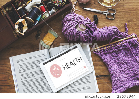 Health Wellness Digital Tablet Concept 25575944