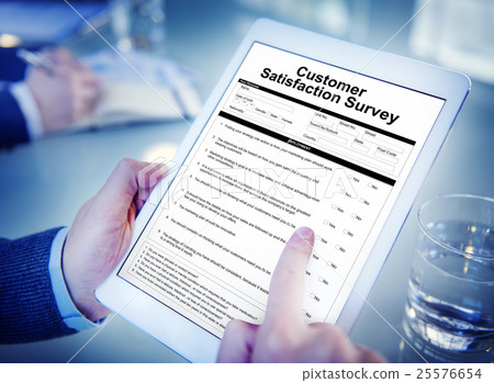 Customer Satisfaction Survey Client Service Concept 25576654