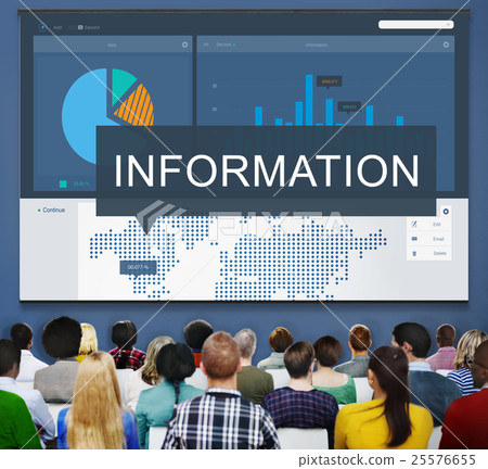 Business Analysis Data Global Trade Graphic Concept 25576655