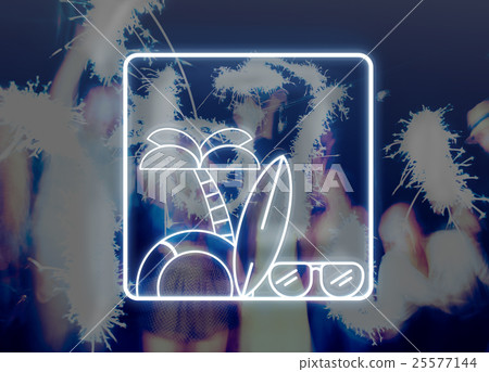 Summer Beach Sea Coast Graphics Concept Summer Beach Sea Coast Graphics Concept 25577144
