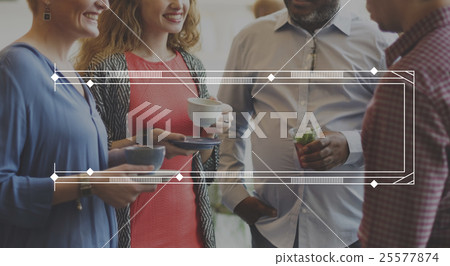 Badge Copy Space Banner Label Blank Stamp Concept 25577874