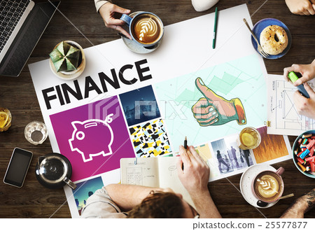 Accounting Banking Finance Revenue Graphic Concept 25577877