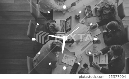 Time Second Minute Hour Punctual Schedule Concept Time Second Minute Hour Punctual Schedule Concept 25577904