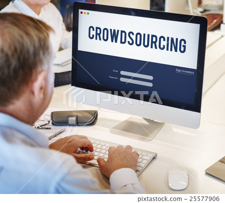 Crowdsourcing Collaboration Content Information Concept Crowdsourcing Collaboration Content Information Concept 25577906