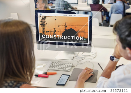 Building Construction Engineering Renovate Site Concept Building Construction Engineering Renovate Site Concept 25578121