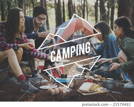 Camping Adventure Trekking Nature Relaxation Concept 25578481