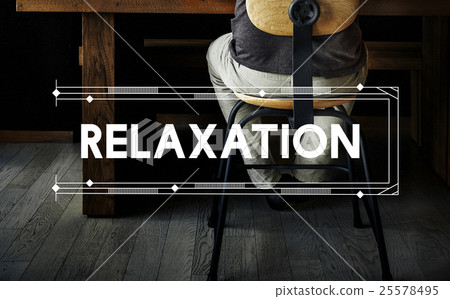 Relaxation Work Space Word Concept 25578495