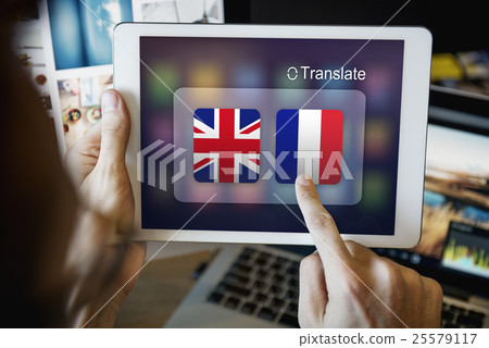 Flag Countries Foreign Word Translation Concept 25579117